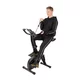 Rower treningowy inSPORTline Xbike Max ∙ składany ∙ 2w1 ∙ linki do ćwiczeń ∙ 16 poziomów oporu ∙ oparcie ∙ czujniki tętna ∙ LCD ∙ uchwyt na tablet