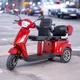 Trójkołowy wózek elektryczny inSPORTline Zorica Duo ∙ dwumiejscowy ∙ 1000 W ∙ zasięg do 40 km ∙ 25 km/h ∙ nośność 285 kg