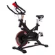 Rower treningowy spinningowy inSPORTline Alfan ∙ czarny ∙ opór manualny ∙ czujniki tętna ∙ uchwyt na tablet ∙ wyświetlacz LCD