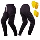Męskie spodnie motocyklowe wygodne joggery W-TEC Askew - Czarny - Czarny