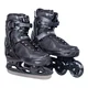 Łyżworolki z wymienną płozą inSPORTline Noctys ∙ 2w1 ∙ system FITGO® ∙ klamra MicroLock ∙ wkładka Comfort Fit ∙ kółka PU 82A ∙ nośność 100 kg