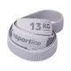 Guma oporowa inSPORTline Rand XX Strong ∙ 208×3,3 cm ∙ do ćwiczeń, rehabilitacji ∙ opór 13 kg - Szary