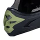 Kask downhillowy W-TEC Richpike ∙ full face ∙ 14 otworów wentylacyjnych ∙ regulowany daszek ∙ skorupa ABS ∙ lekki ∙ podwójne zapięcie - Moss Forest
