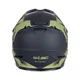 Kask downhillowy W-TEC Richpike ∙ full face ∙ 14 otworów wentylacyjnych ∙ regulowany daszek ∙ skorupa ABS ∙ lekki ∙ podwójne zapięcie - Moss Forest