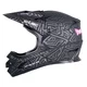 Kask downhillowy W-TEC Richpike ∙ full face ∙ 14 otworów wentylacyjnych ∙ regulowany daszek ∙ skorupa ABS ∙ lekki ∙ podwójne zapięcie - Moss Forest