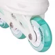 Łyżworolki regulowane dziecięce inSPORTline Tealero ∙ świecące kółka LED∙ łożyska ABEC 7 ∙ nośność 60 kg