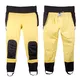 Damskie legginsy motocyklowe W-TEC Noposum z aramidem - Czarny