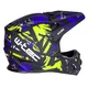 Kask downhillowy W-TEC Richpike ∙ full face ∙ 14 otworów wentylacyjnych ∙ regulowany daszek ∙ skorupa ABS ∙ lekki ∙ podwójne zapięcie - Moss Forest