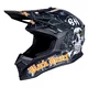 Kask motocrossowy W-TEC Black Heart Harzdorf ∙ off-road ∙ certyfikat ECE 22.06 ∙ skorupa termoplastyczna ∙ regulowany daszek ∙ wyjmowana wyściółka - Czarny