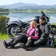 Męskie rękawice motocyklowe W-TEC Crushberg - Czarny
