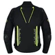 Męska kurtka motocyklowa W-TEC Tonkawo ∙ wypinana podpinka ∙ ochraniacze CE ∙ slidery karbonowe ∙ garb aerodynamiczny ∙ wodoodporna - Czarny-fluo