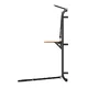 Wielofunkcyjna drabinka gimnastyczna inSPORTline Wootkit 220×86 cm ∙ 8 szczebli ∙ nośność 150 kg ∙ stal/drewno bukowe ∙ drążek ∙ akcesoria - Czarny
