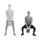 Hantla wodna inSPORTline Quabell 8 kg ∙ napełniana wodą ∙ PCV ∙ uchwyt neoprenowy ∙ mobilna