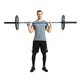 Gryf olimpijski z łożyskami inSPORTline OB-86 PCWC ∙ 201 cm / 50 mm ∙ 450 kg ∙ 6 łożysk ∙ antypoślizgowy chwyt