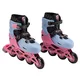 Regulowane rolki / wrotki / łyżwy 4w1 inSPORTline Fourtuna ∙ ABEC-7 ∙ unisex ∙ MicroLock ∙ AdjusTouch ∙ Safety Ankle