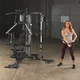 Atlas komercyjny Body-Solid G2B Home Gym ∙ system Bi-Angular ∙ 73 kg stos ∙ konstrukcja stalowa