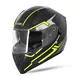 Kask integralny motocyklowy zamknięty z blendą W-TEC Vesco - Czarny mat-refleks - Błyszczący czarno-neonowy żółty