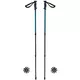 Kijki trekkingowe Ferrino GTA ∙ lekkie aluminiowe ∙ teleskopowe 60-135 cm ∙ 620 g (para) ∙ system blokady śrubowej ∙ talerzyki śnieżne - Czerwony - Niebieski