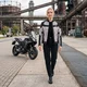 Letnia damska kurtka motocyklowa W-TEC Mirelia ∙ system AirVent ∙ protektory CE ∙ odpinana membrana ∙ elementy odblaskowe Visionight
