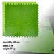 Mata tatami puzzle inSPORTline ZemalPro 100x100 cm ∙ grubość 2 cm ∙ amortyzacja wstrząsów ∙ system łączenia puzzle ∙ ochrona podłogi - motyw trawnika