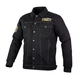 Kurtka motocyklowa W-TEC Black Heart Reeftor ∙ jeansowa ∙ kieszenie na ochraniacze pleców ∙ odpinany kaptur ∙ podszewka ∙ dresowe rękawy - Czarny