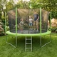 Trampolina z pełnym wyposażeniem inSPORTline Irbiso 427 cm