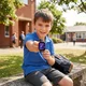 Smartwatch dziecięcy inSPORTline Cubbio ∙ wymienne ramki ∙ śledzenie GPS ∙ przycisk SOS ∙ połączenia głosowe ∙ IP 67 ∙ karta SIM - Biały