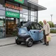 Elektryczny skuter zabudowany W-TEC Tukago ∙ trójkołowy ∙ mikropojazd ∙ 45 km/h ∙ zasięg 50 km ∙ nośność 240 kg ∙ kamera cofania ∙ ogrzewanie - Czerwony