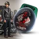 Kask motocyklowy otwarty retro W-Tec Skarim ∙ styl vintage ∙ lekka konstrukcja