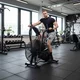 Profesjonalny rower treningowy powietrzny inSPORTline Airbike® Max ∙ nośność 160 kg ∙ regulowane siodełko ∙ 7 programów ∙ wyświetlacz LCD ∙ uchwyt na tablet - Czarny