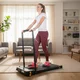 Bieżnia składana 2w1 z funkcją masażu inSPORTline ZenRun NOON ∙  elektryczna ∙ domowa ∙ aplikacje Zwift/Kinomap ∙ Bluetooth