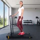 Bieżnia składana 2w1 z funkcją masażu inSPORTline ZenRun NOON ∙  elektryczna ∙ domowa ∙ aplikacje Zwift/Kinomap ∙ Bluetooth