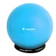 Piłka gimnastyczna z funkcją krzesła inSPORTline Top Ball 85 cm BallBase - Ciemny szary - Niebieski