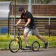 Hulajnoga inSPORTline Disparo V-Brake 20/16" ∙ pompowane koła ∙ hamulce v-brake ∙ nośność 100 kg ∙ regulowana kierownica 92-99 cm