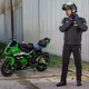 Skórzane buty motocyklowe W-TEC Bangoff - Czarny