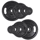 Żeliwne obciążenia olimpijskie inSPORTline Castblack OL 50 mm 2-20 kg ∙ żeliwo ∙ uchwyty ergonomiczne