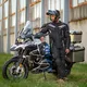 Męska kurtka motocyklowa W-TEC Kamicer - Czarno-czerwony