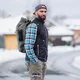 Ogrzewana kamizelka bezrękawnik męski inSPORTline Warmhim ∙ grzanie włóknem węglowym ∙ strefy brzuch/plecy/kręgosłup ∙ powerbank USB