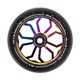 Kółka do hulajnogi LMT XL 120 mm z łożyskami ABEC 9 - neo-chrom - neo-chrom