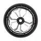 Kółka do hulajnogi LMT XL 120 mm z łożyskami ABEC 9 - neo-chrom - Czarny