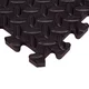 Mata antypoślizgowa puzzle inSPORTline Famkin ∙ 12 elementów 30×30×1,2 cm ∙ materiał PE ∙ obciążenie max 120 kg ∙ z krawędziami