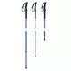 Kij trekkingowy inSPORTline Mirador ∙ lekki aluminiowy ∙ teleskopowy 3-częściowy ∙ regulacja 63-135 cm ∙ 285 g ∙ antypoślizgowe pianki