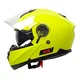Kask motocyklowy z otwieraną szczęką + blenda W-TEC Cullo - czarny mat