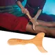 Antycellulitowa łopatka masażowa inSPORTline Baqshee 100 ∙ drewno bukowe ∙ terapia drewnem ∙ pokrowiec