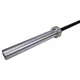 Gryf olimpijski prosty inSPORTline OB-80 200 cm ∙ 50 mm ∙ 450 kg ∙ antypoślizgowy chwyt ∙ łożyskowy