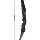 Łuk klasyczny inSPORTline Steepchuck ∙ 28 lbs ∙ długość naciągu 30" ∙ rozpiętość 54" ∙ waga 0,81 kg - Czarny