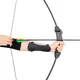 Zestaw łuczniczy: łuk, strzały, tarcza inSPORTline Hizza 15 lbs - OUTLET - Czarny