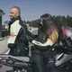 Męska kurtka motocyklowa W-TEC Ventura - Czarny-fluo żółty