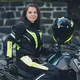Kask motocyklowy szczękowy z blendą W-TEC Vexamo PI Graphic z Pinlockiem - Black Graphic