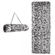 Mata fitness inSPORTline Camu 173×61×0,4 cm ∙ brązowy kamuflaż ∙ z TPE ∙ stabilna i miękka ∙ waga 520 g ∙ do jogi i pilatesu ∙ pasek - Szary kamuflaż